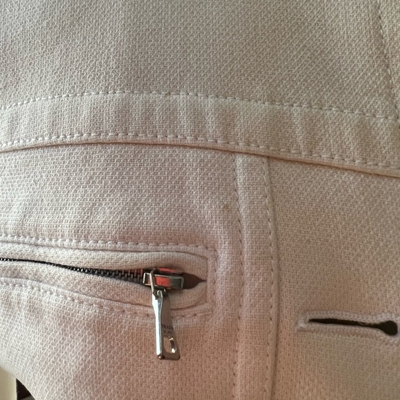 Auth Prada Cream Utility Jacket Euro sz 40 (XSM-Petite) - Picture 16 of 16